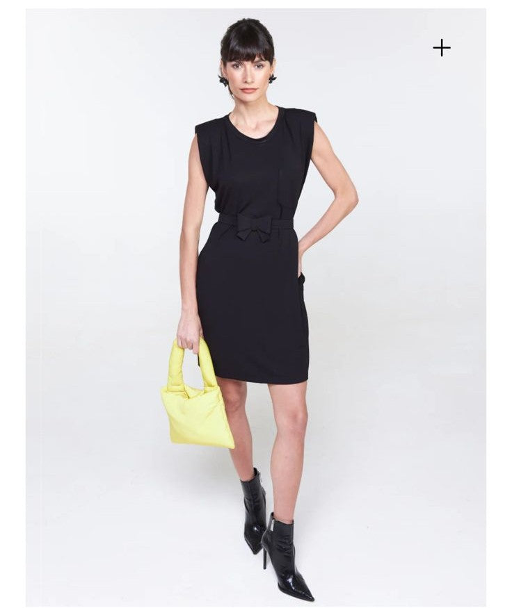 VESTIDO BASIC MUSCLE TEE NEGRO