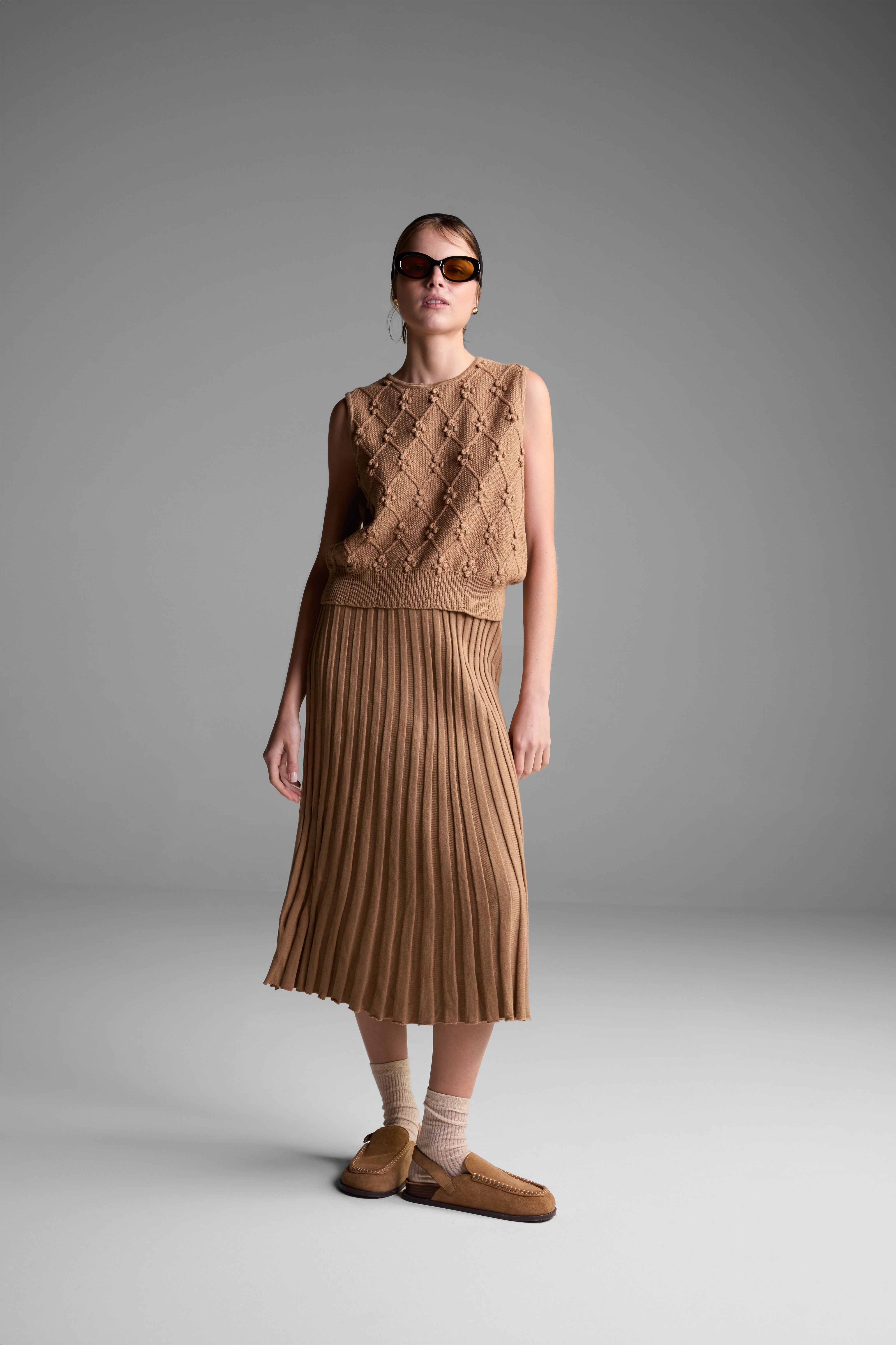 CHALECO CAMEL PARKER