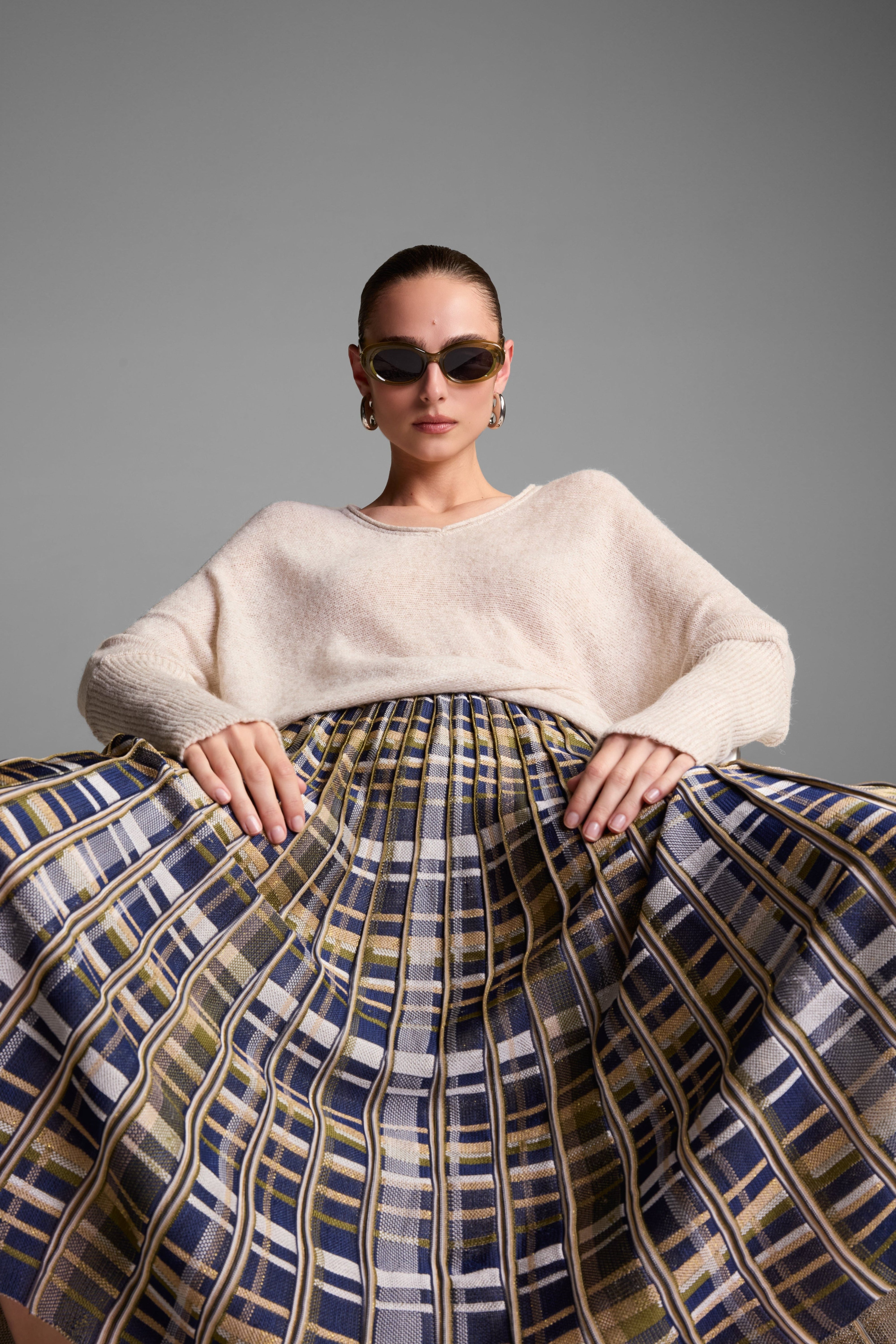 FALDA REBECA - TARTAN