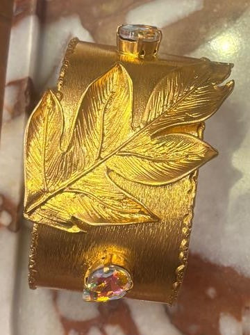 BRAZALETE HOJA ÚNICA