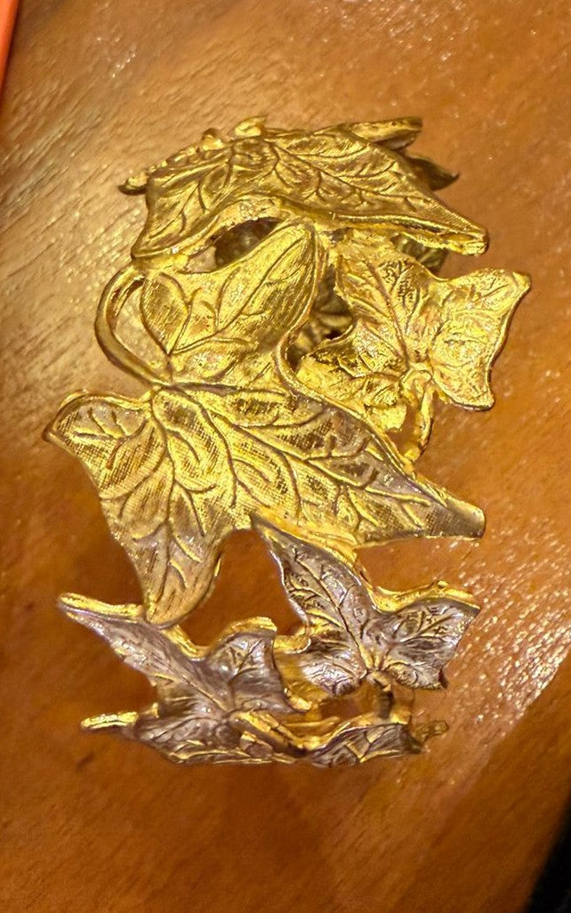BRAZALETE HOJAS ENCAJADAS