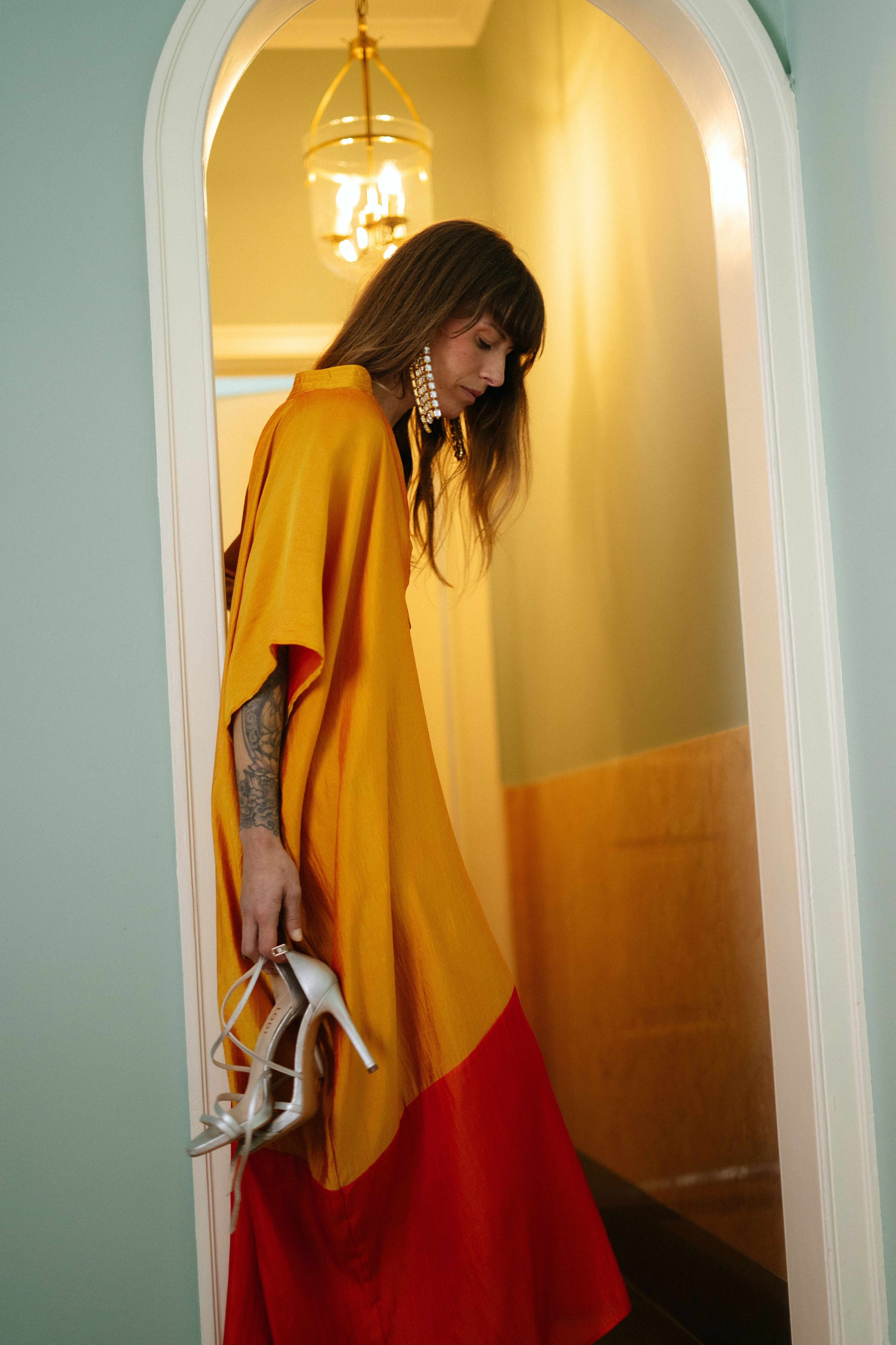 KAFTAN COMPORTA AMARILLO