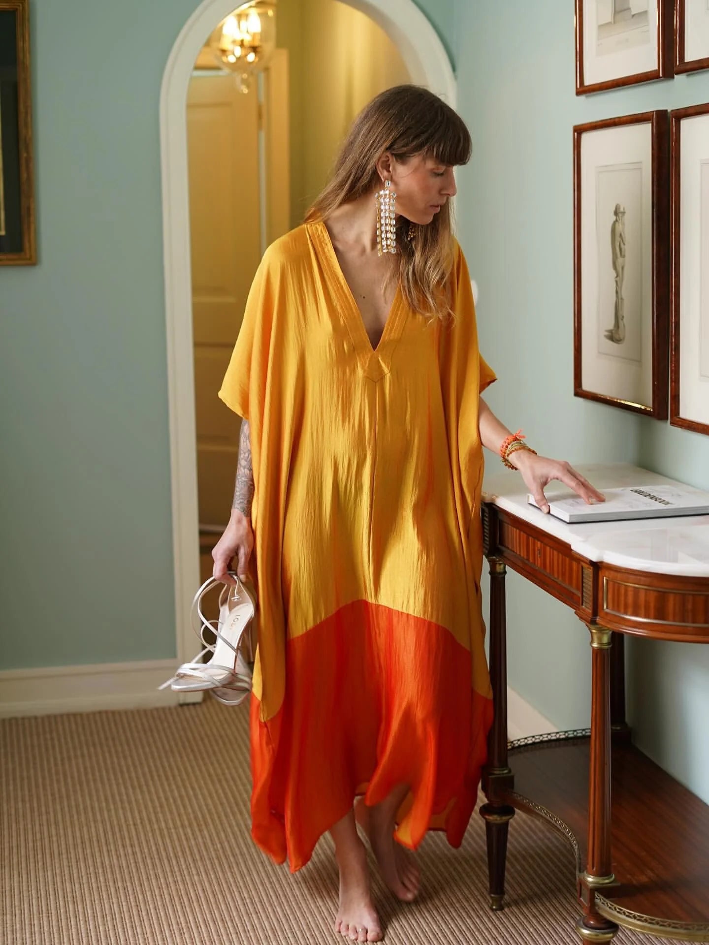 KAFTAN COMPORTA AMARILLO