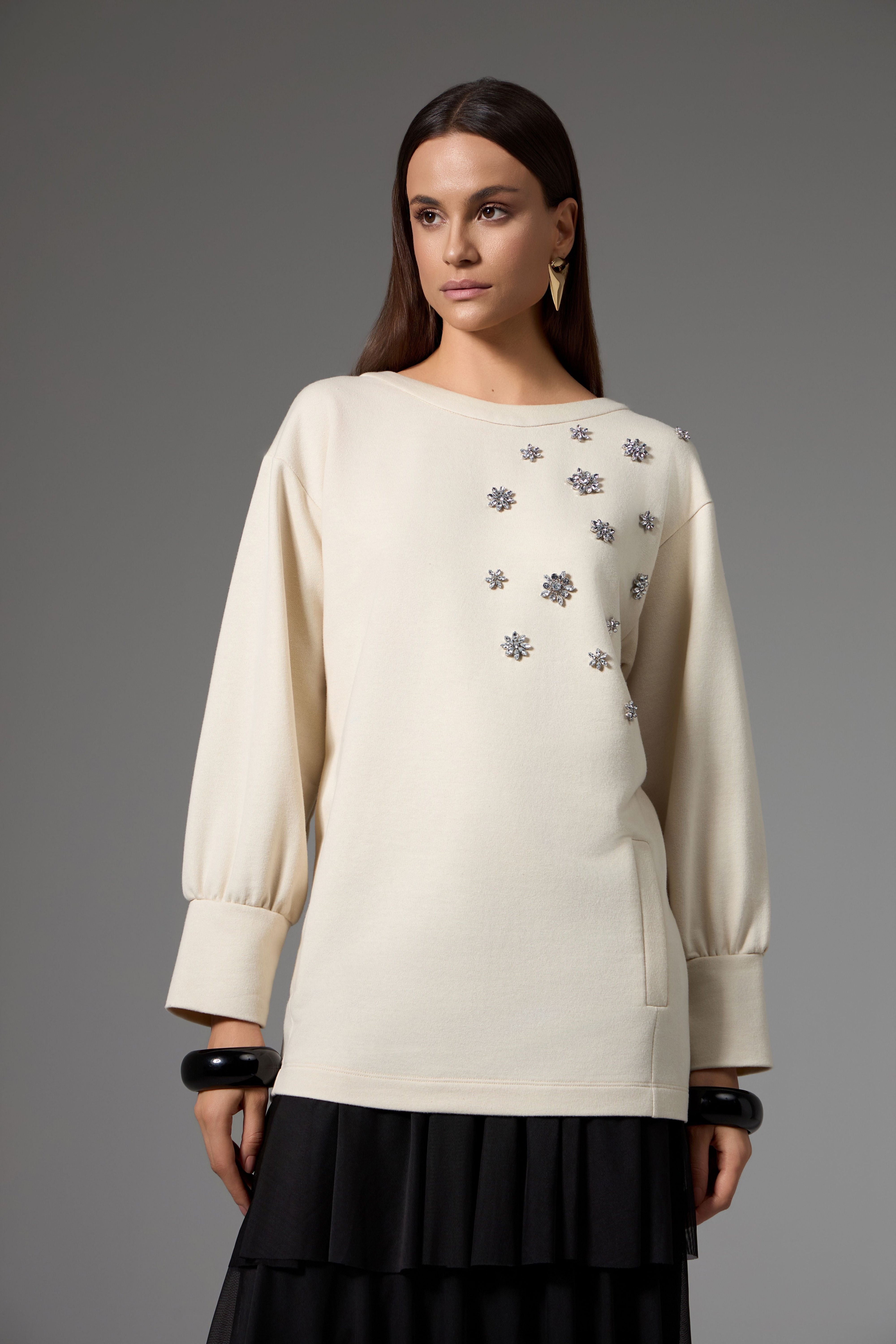 SUDADERA MONTREAL BEIGE