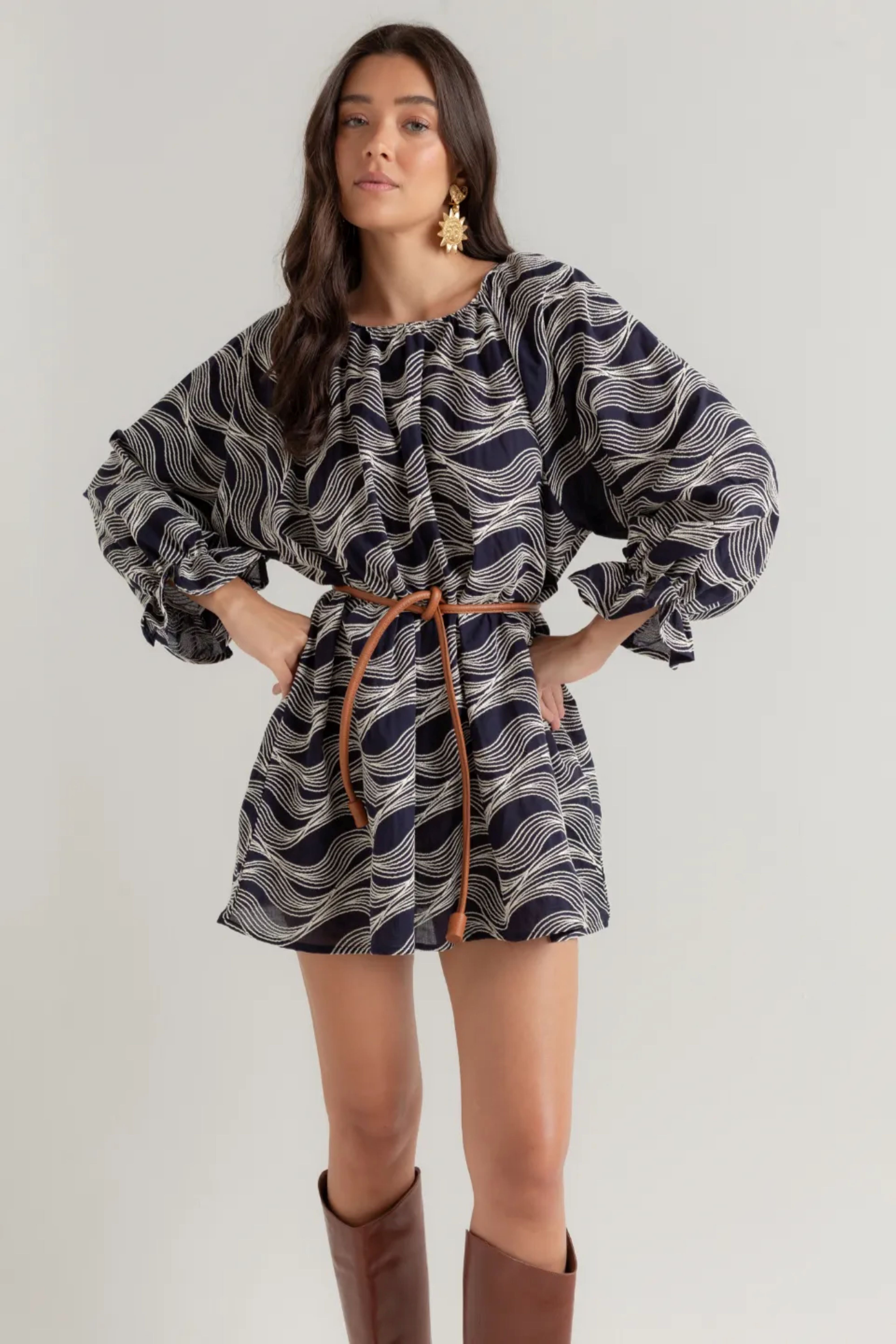 VESTIDO CAMISERO VINTAGE HORSE