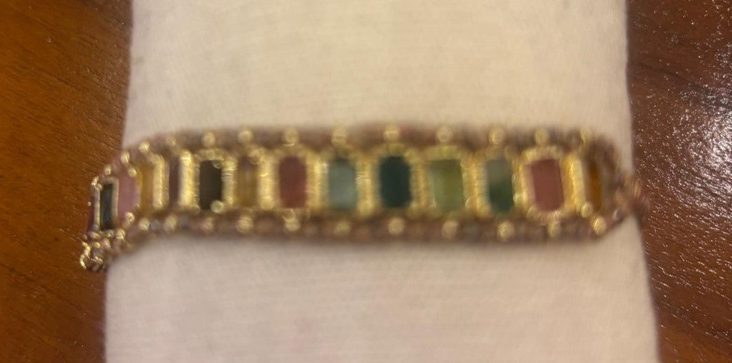 PULSERA MINI RETANAGULOS DE COLORES